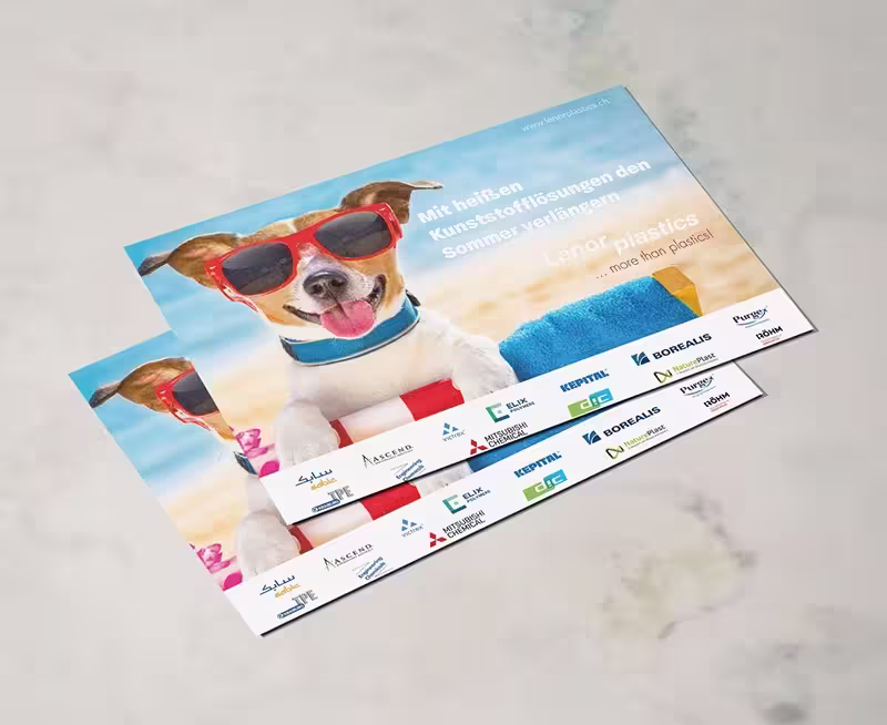 Printmedien: Broschüren, Kataloge, Geschäftsausstattung