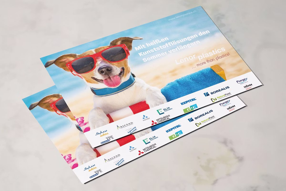 Printmedien: Broschüren, Flyer, Plakate