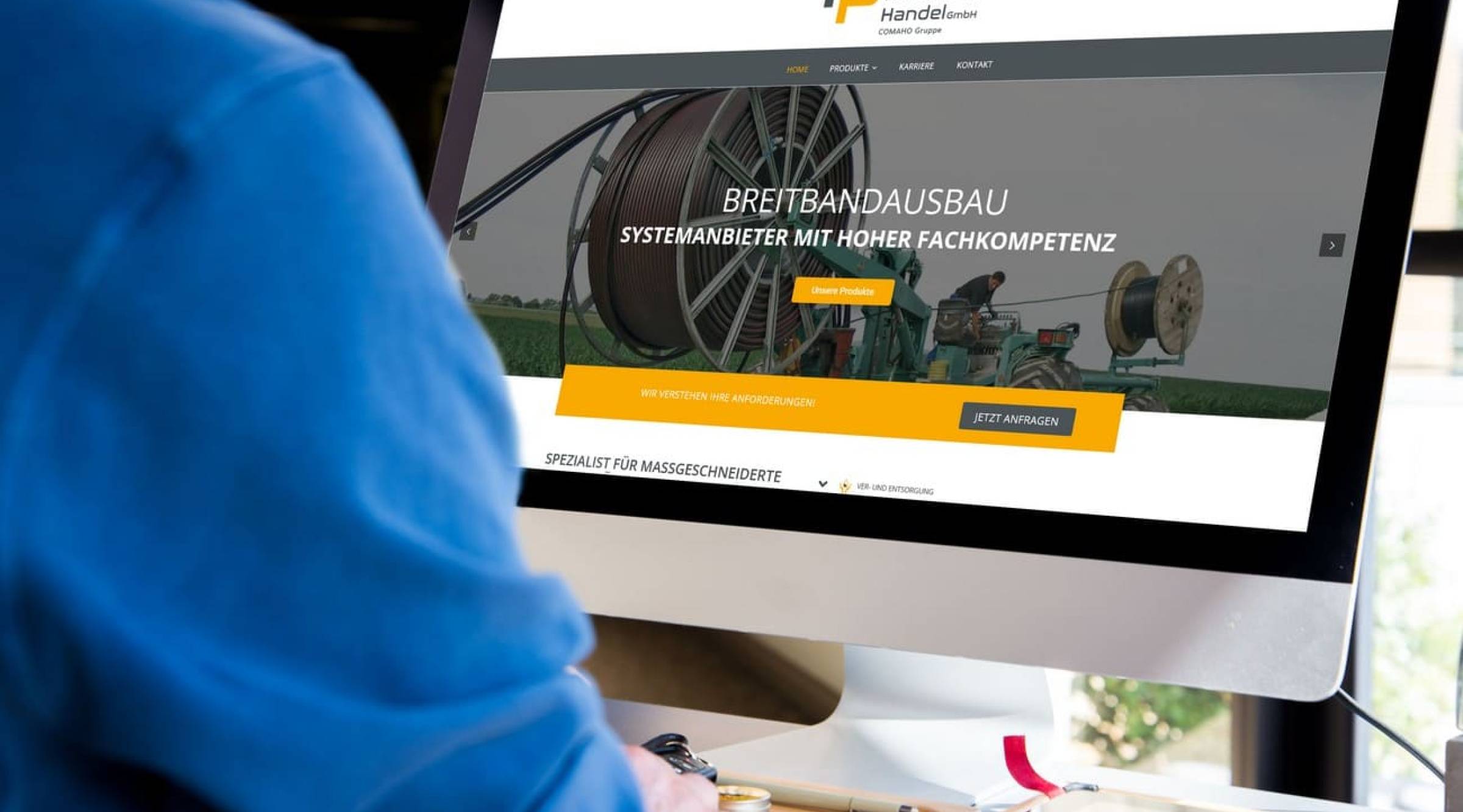 Webseite und Corporate Design für RP Kunststoffhandels GmbH