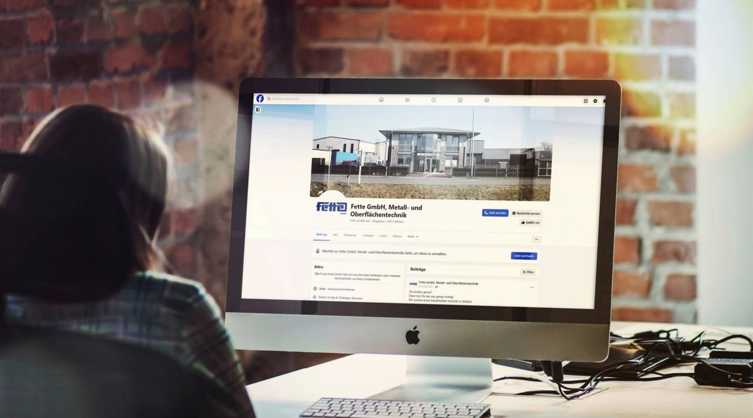 Facebook für die Fette GmbH