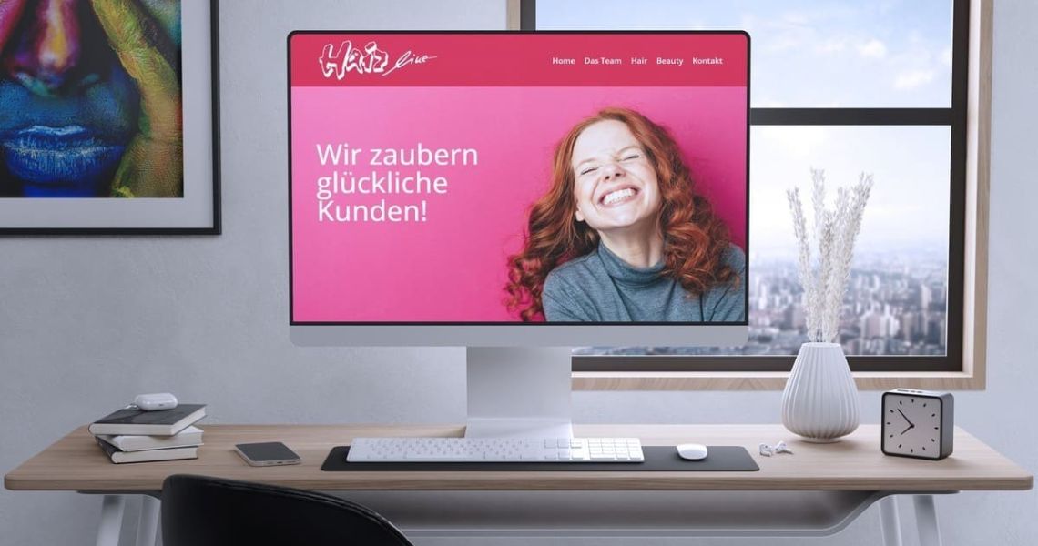Neue Webseite für Hairline Dinklage