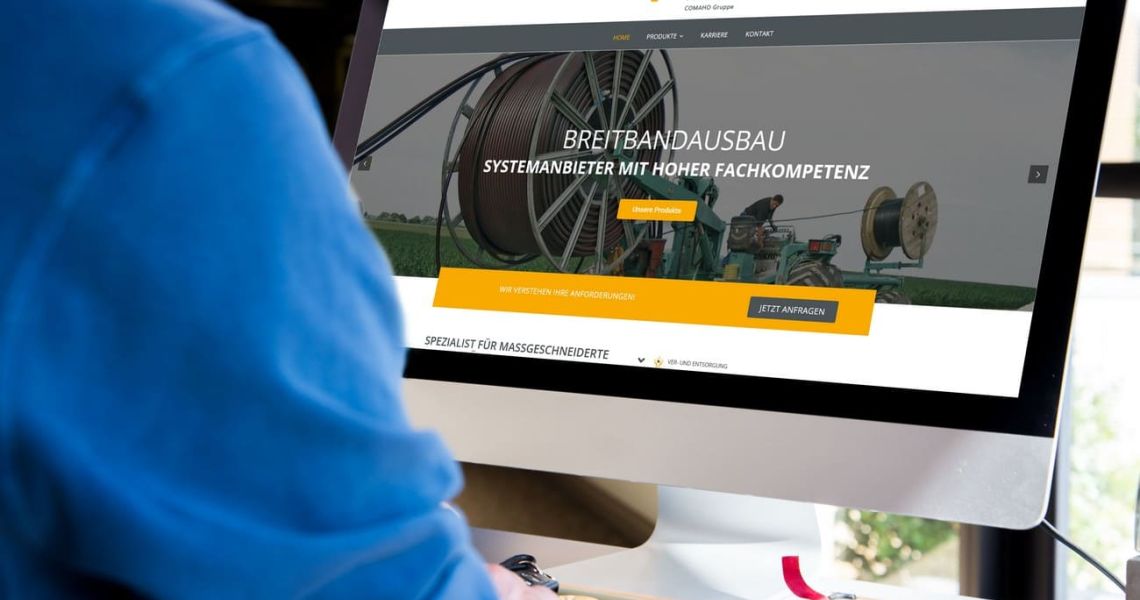 Webseite und Corporate Design für RP Kunststoffhandels GmbH