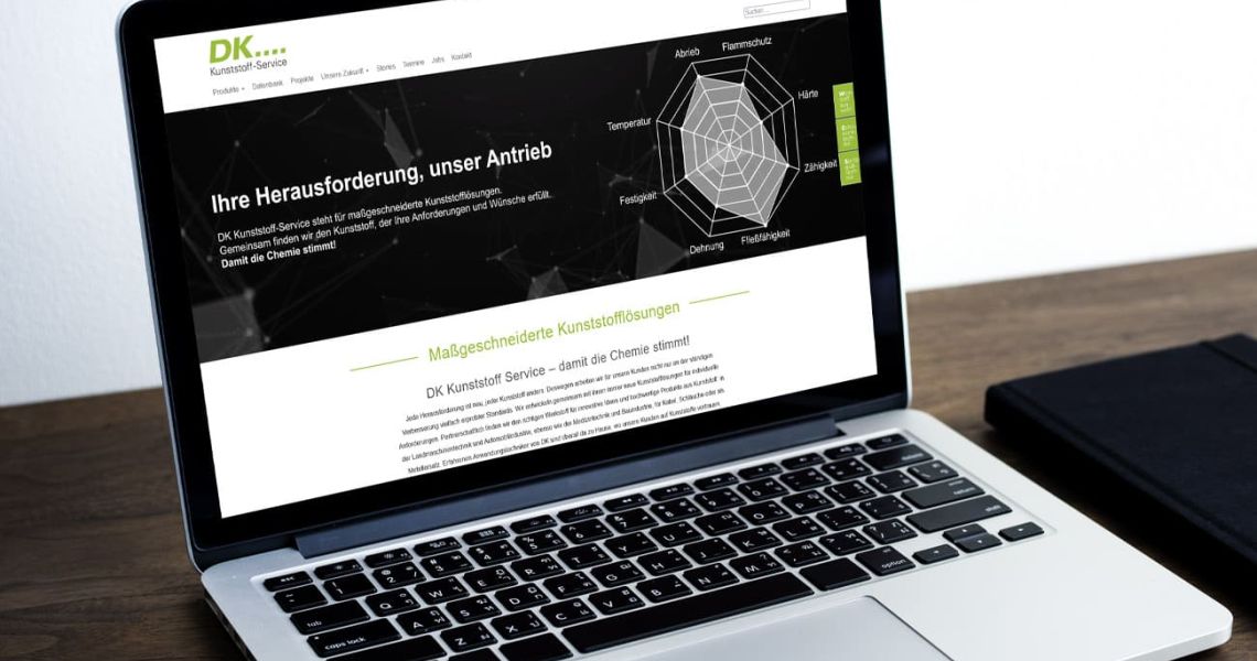 DK Kunststoff: Frische Website, starke Präsenz