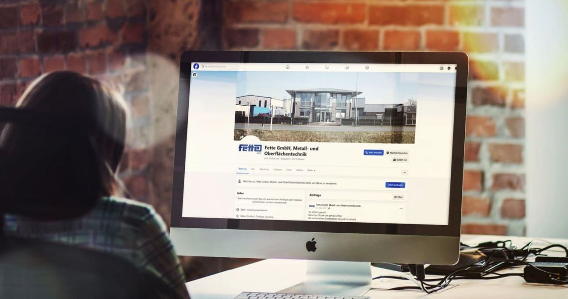 Facebook für die Fette GmbH